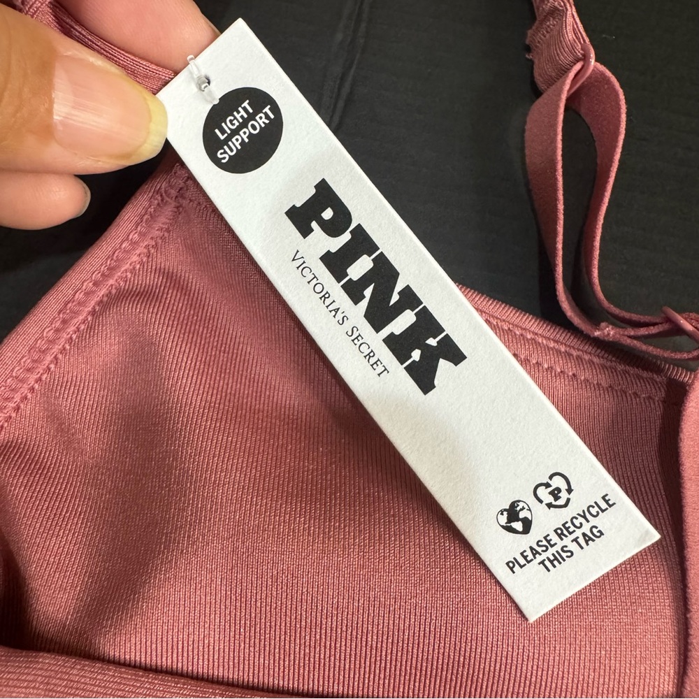 NWT PINK Victoria's Secret Ultimate Scoop Sports Bra Size XS - Picture 6 of 14